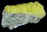 Sulfur Crystals on Matrix - Bolivia #84510-1